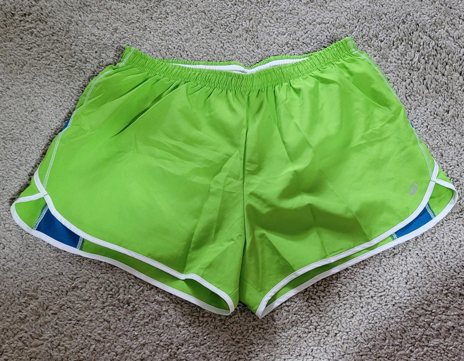 Womens Running Shorts Nike Adidas Reebok Size Large Lot Of 9 Assorted Colors