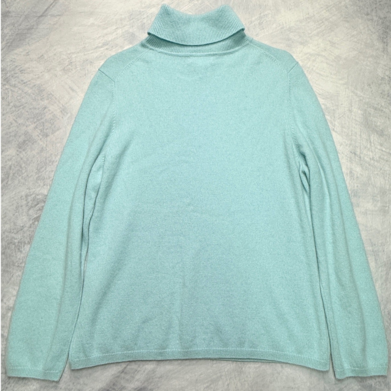 Charter Club Womens sz XL Cashmere Turtleneck Sweater quiet luxury minimalist