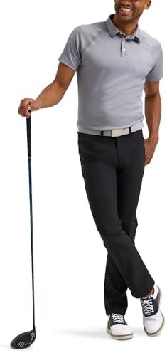 Lee Pants Golf Series 5-pocket Synthetic Long Pant Solid Mens 5Pocket