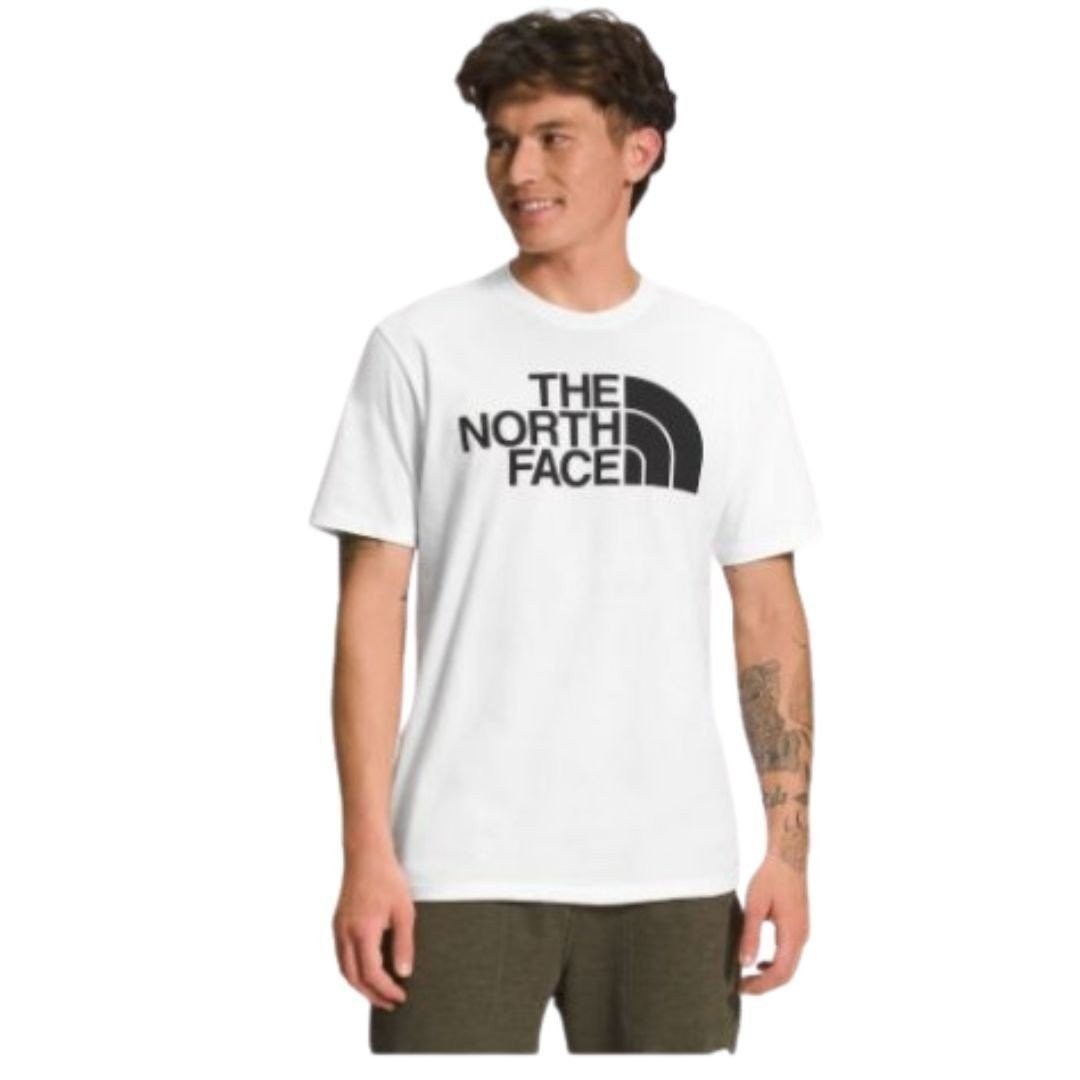 The North Face Men’s T-Shirt Short Sleeve Half Dome Big Logo Regular Fit Tee