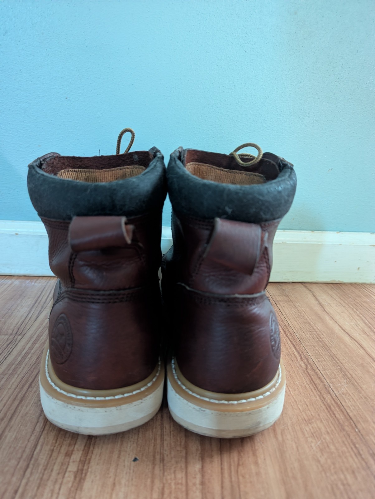 Irish Setter Red Wing 83605 Boot ASHBY Men’s 6” Size 12 D Soft Toe Leather B88