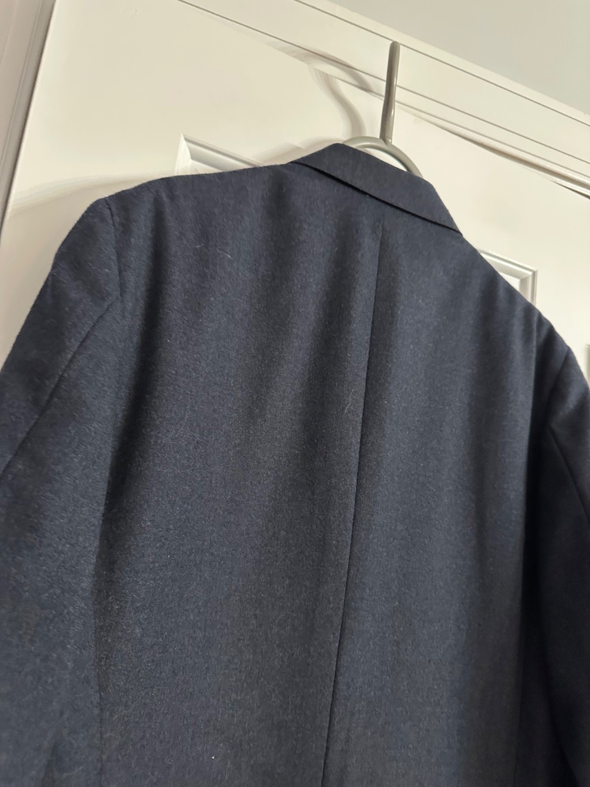 Gant For Eleishman’s Mens Navy Pepper Wool Blazer Sport Coat Two Button 40*