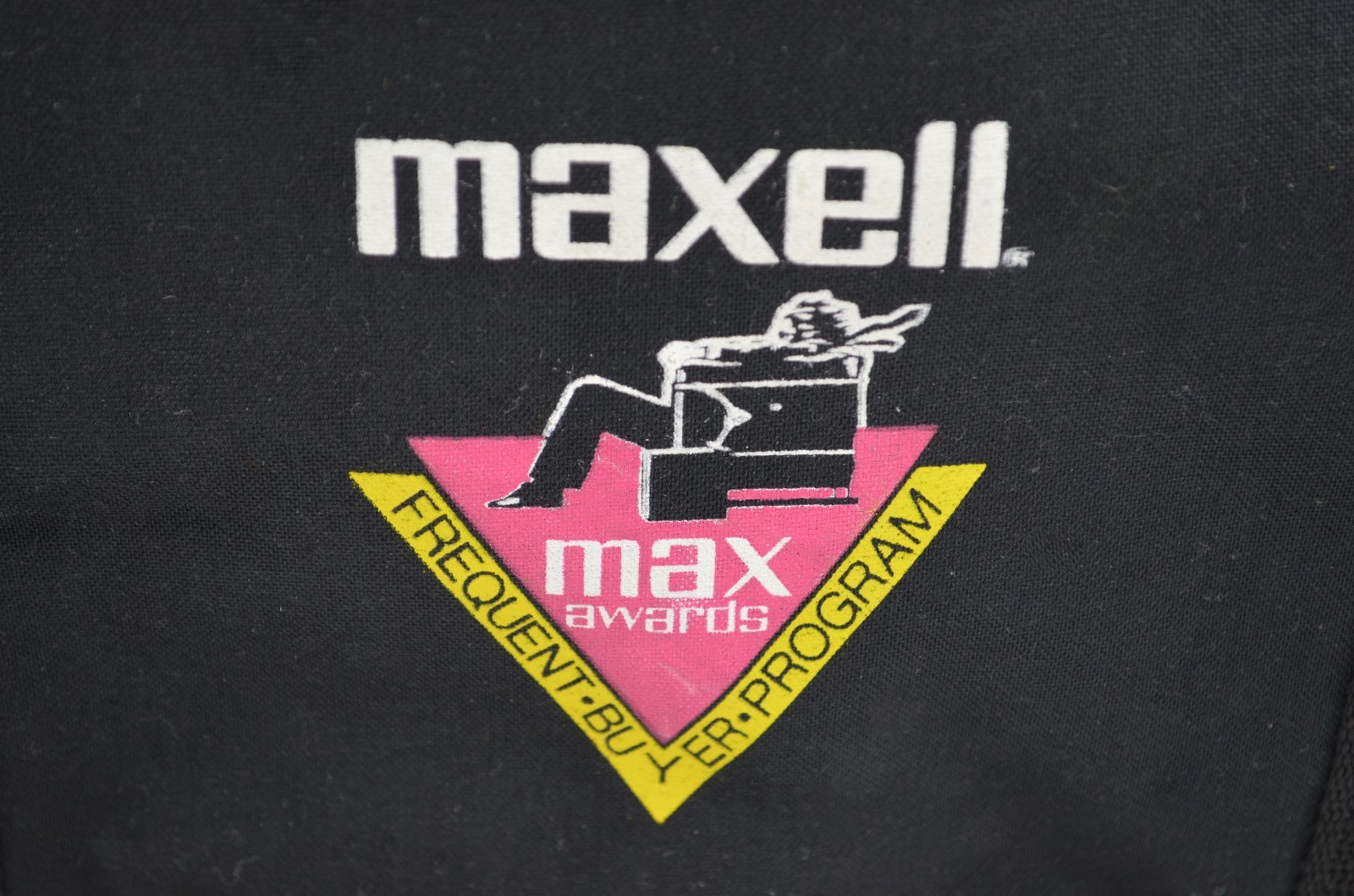 Maxell Cassette Tape Audio Blown Away Rare Vintage Frequent Buyer Program Bag