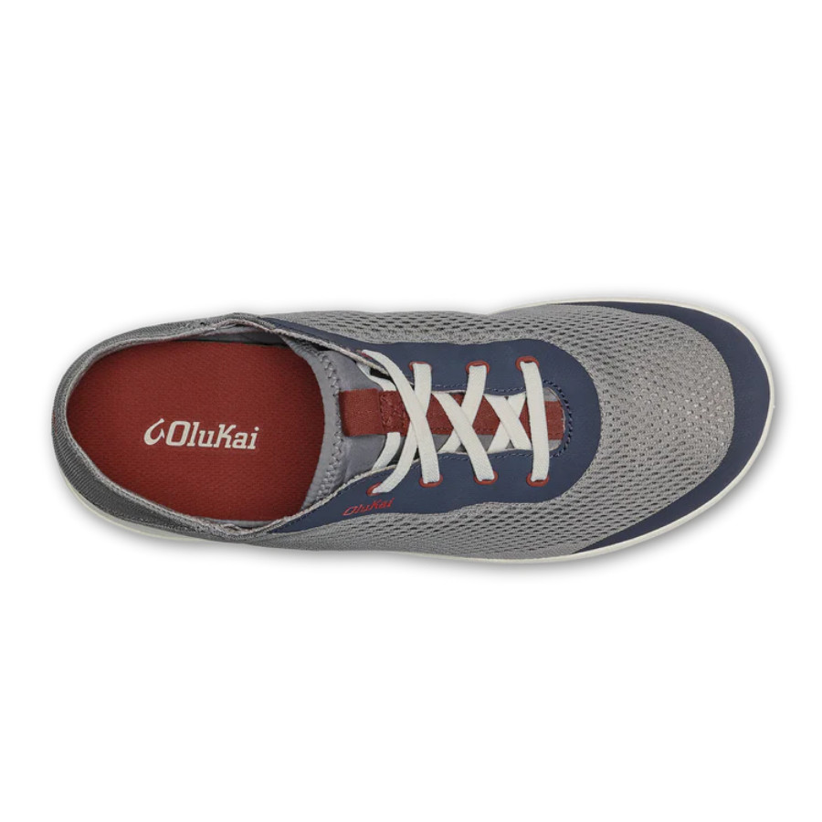 Olukai Moku Pae Men’s Breathable Boat Shoes Brand New, Auth