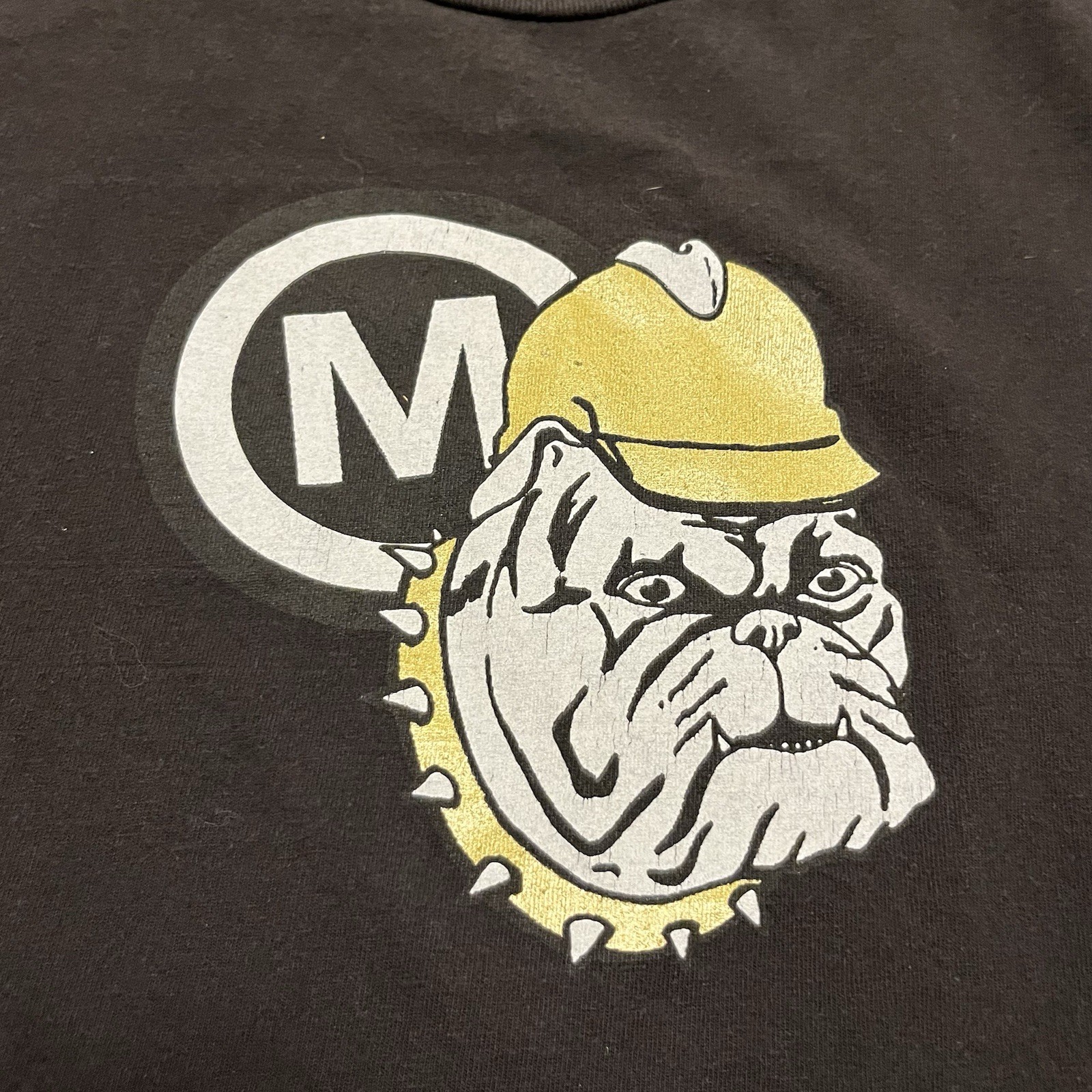 Market Superior Quality Bulldog T-Shirt 2XL USA Made Streetwear