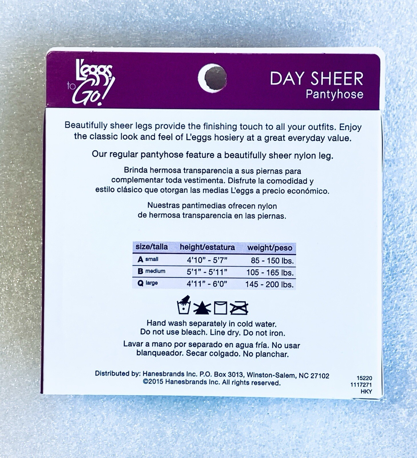 Lot Of 36 New – L’eggs to Go! Day Sheer Pantyhose – Size Q – Off Black Sheer Toe
