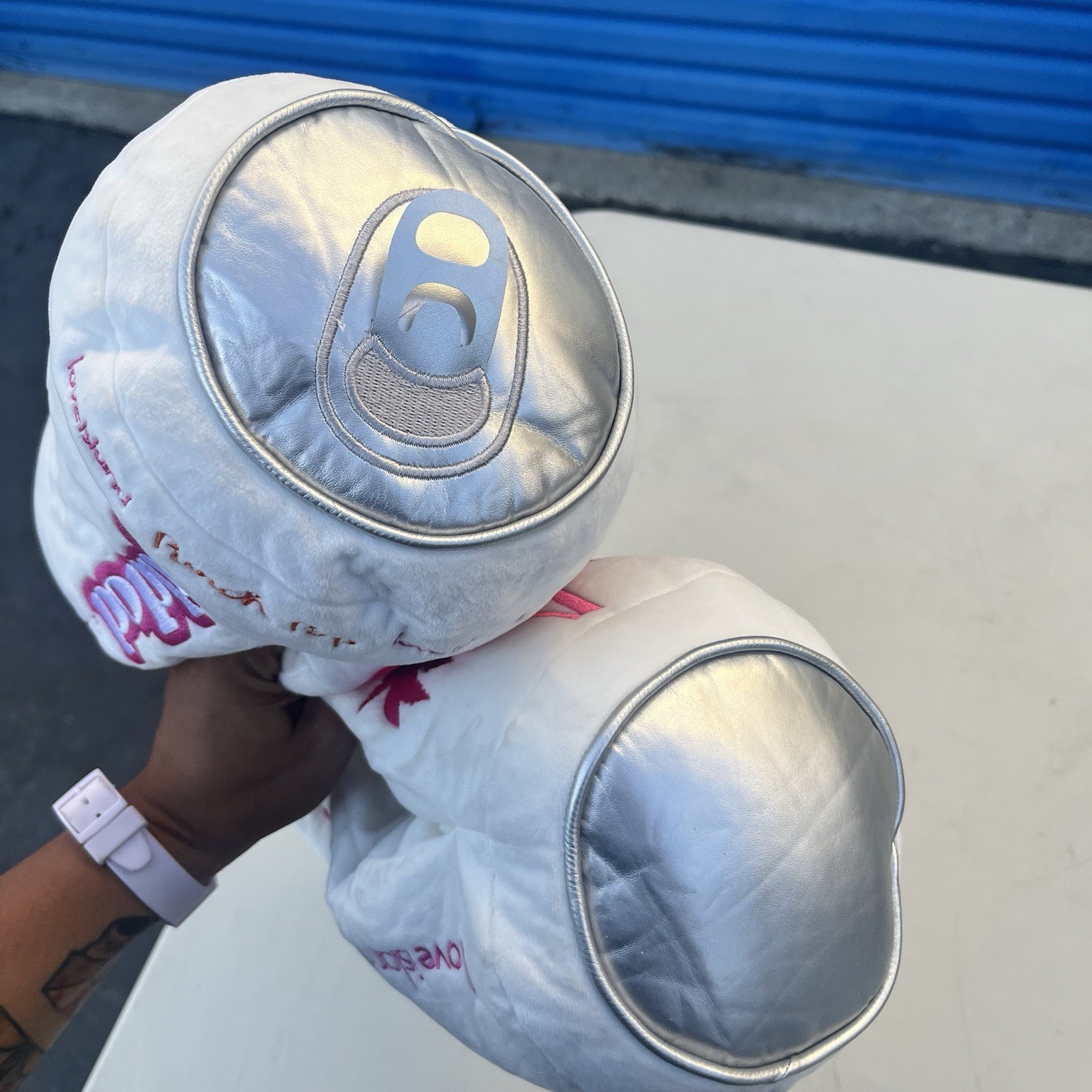 Poppi x Love Island Punch Pop Merch Can Slippers Netflix