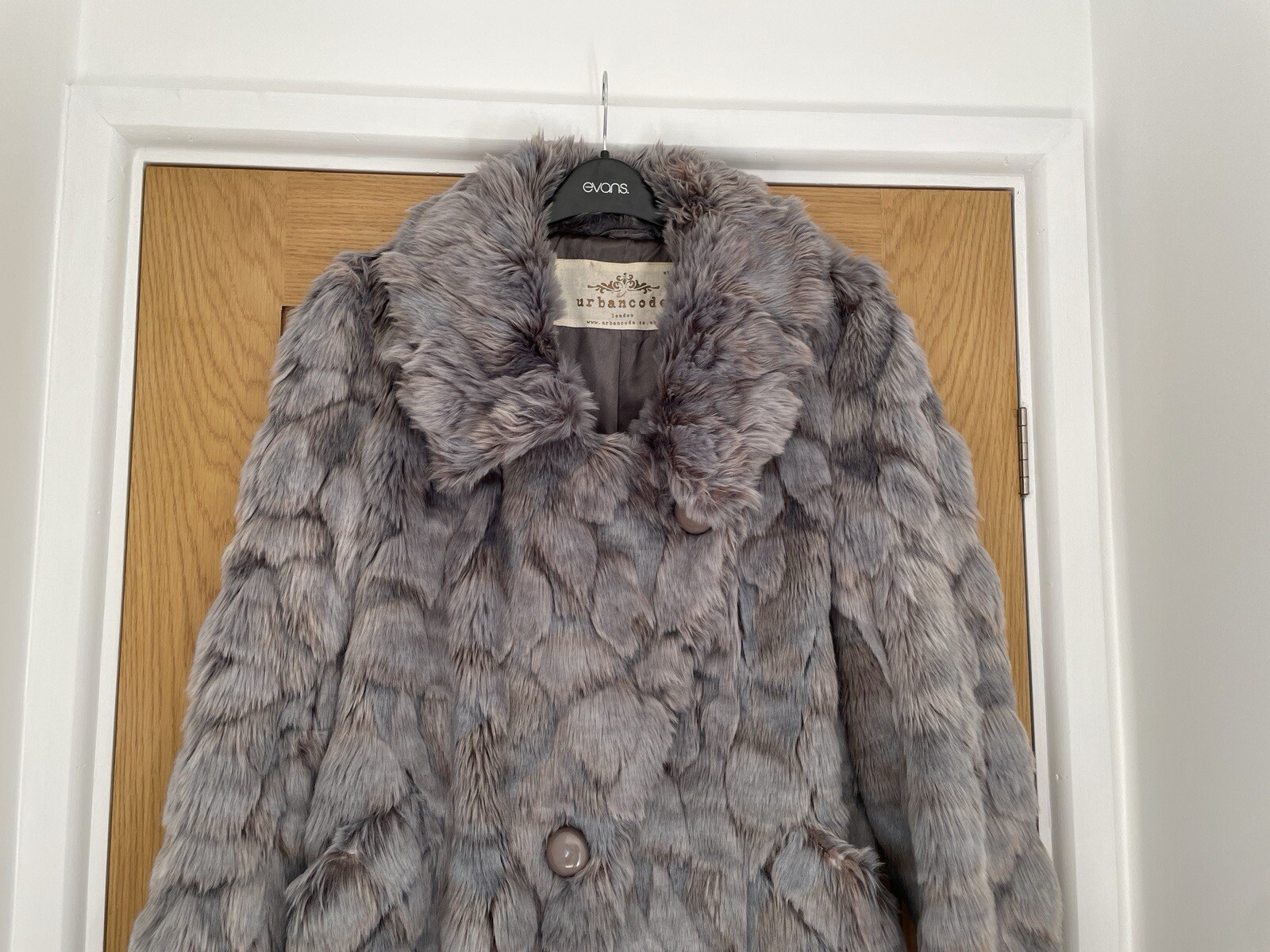 Urbancode Faux Fur Coat Size 12 (Returns Accepted)