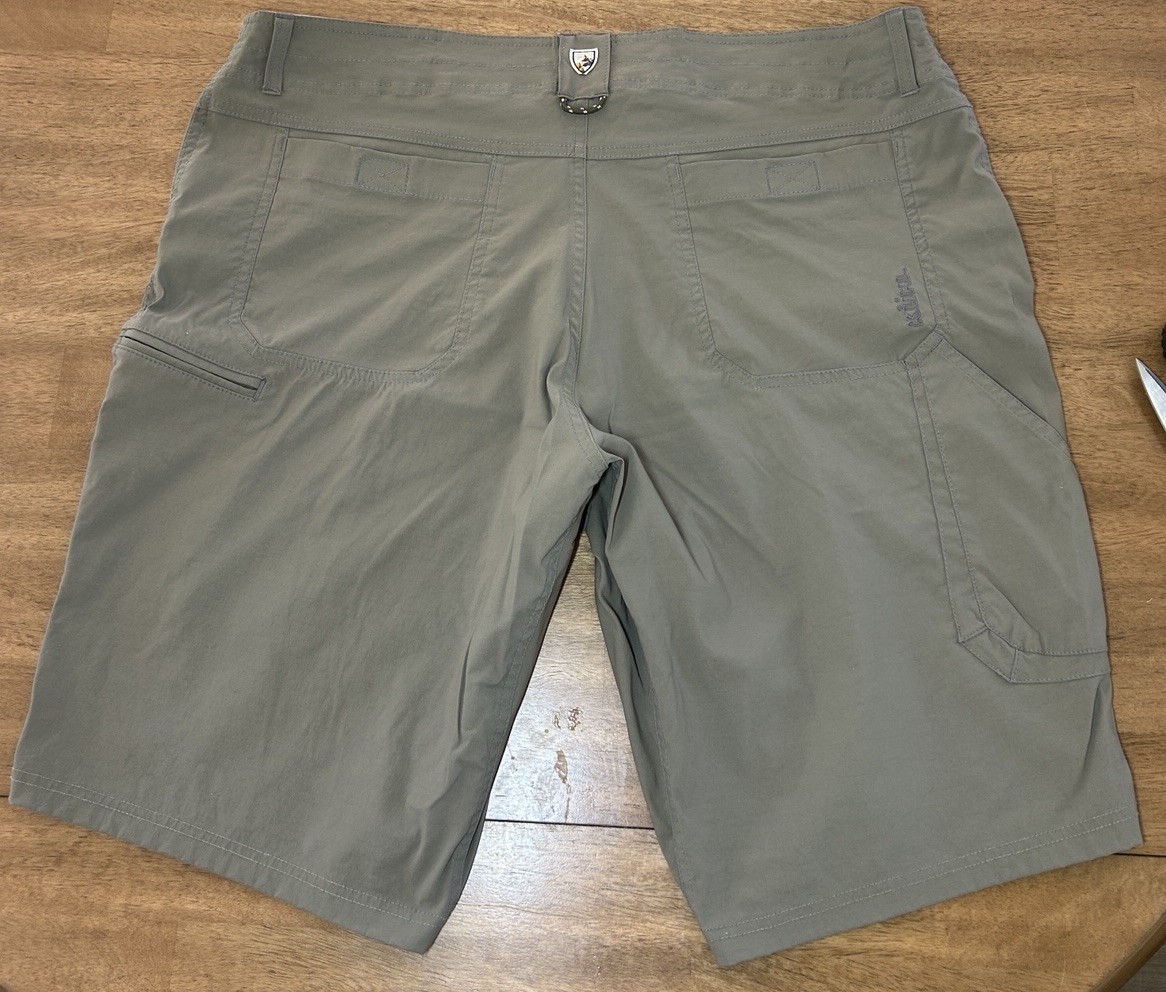 Kuhl Men’s Size 40 Shorts Gray Performance Lightweight Hiking Outdoor Camping