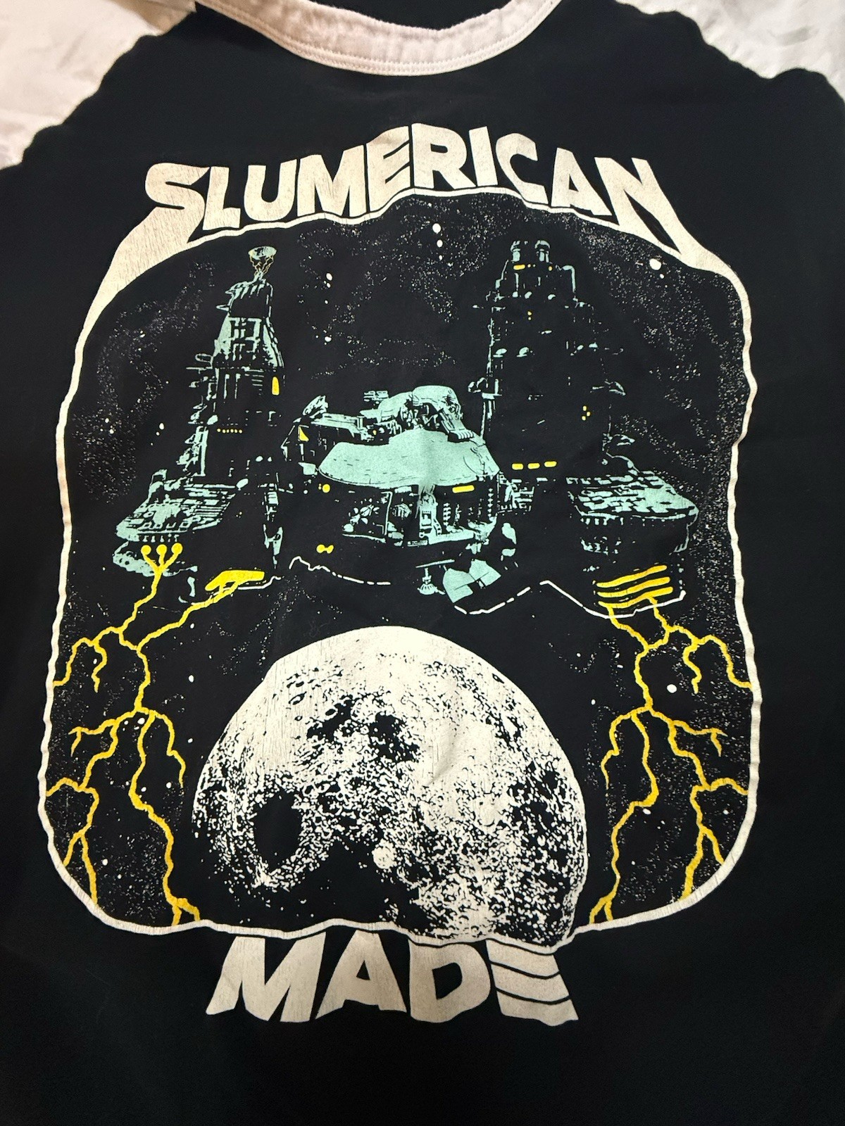 Slumerican Shirt Bundle… 13 Shirts Most Are Large Some Are Xl.