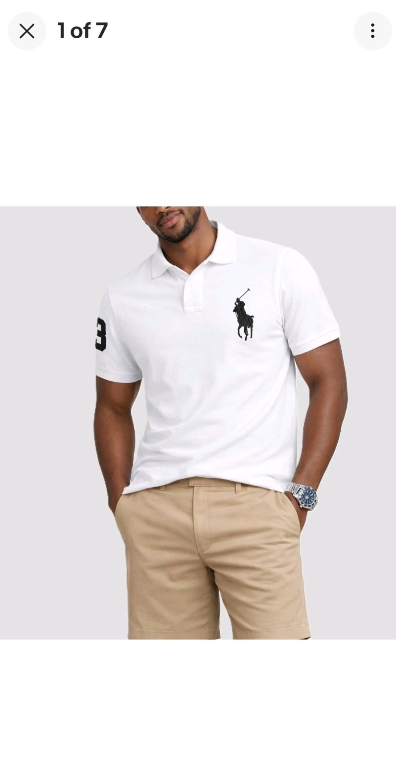 POLO RALPH LAUREN MEN’S BIG PONY PLOLO SHIRT. NEW WITH TAGS.