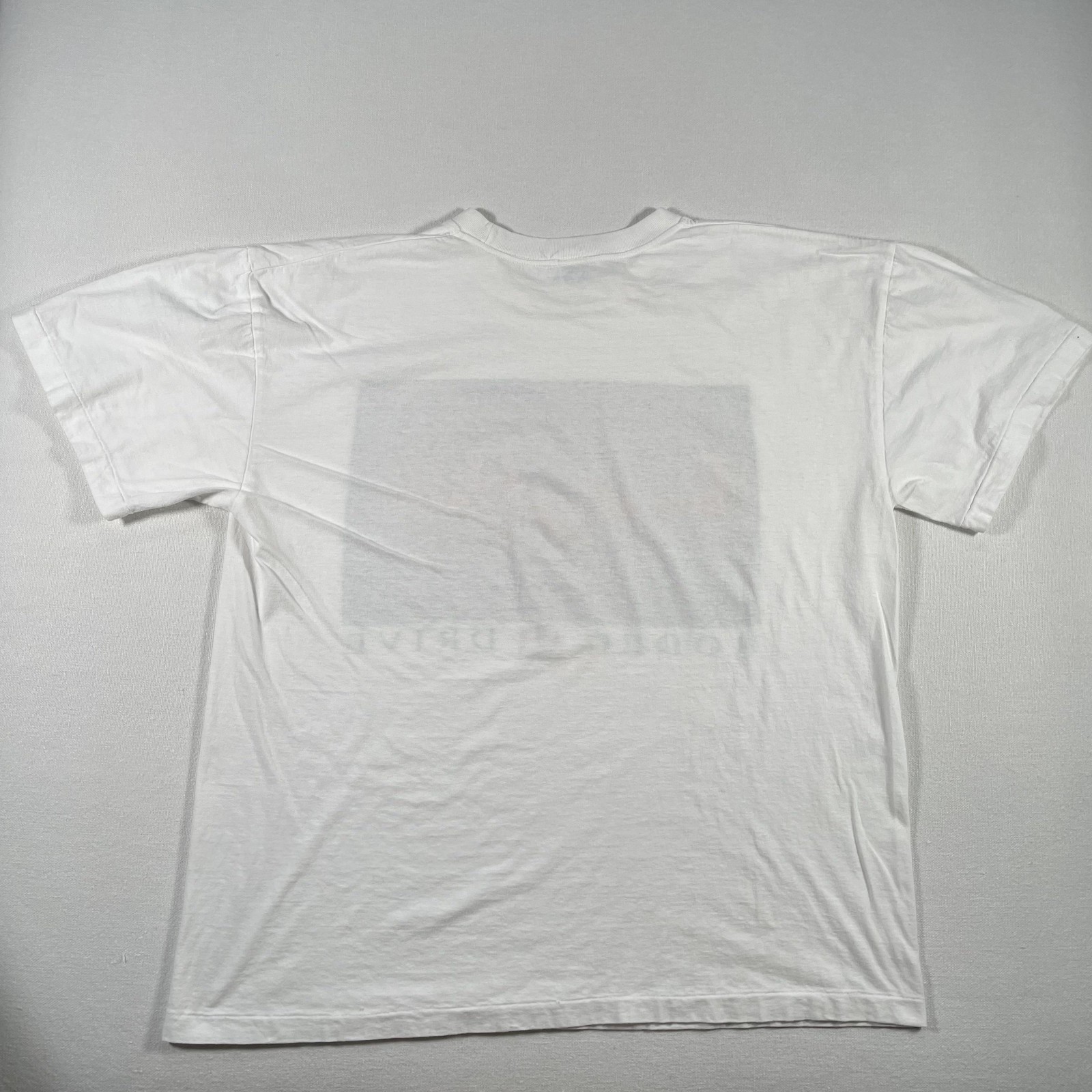 Vintage Beverly Hills Rodeo Drive Shirt Mens XL White Souvenir Tourist 80s