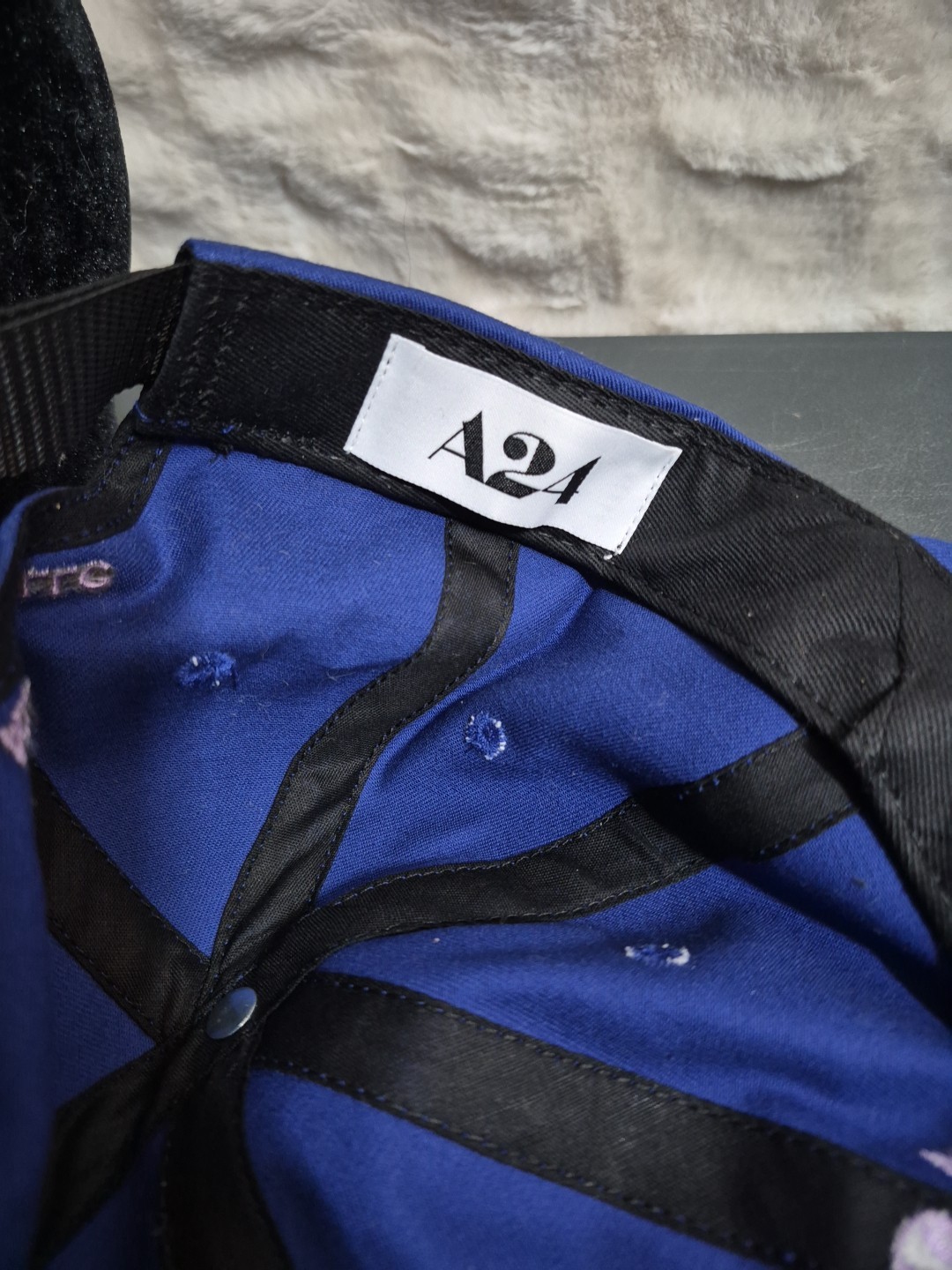 A24 Films LLC Blue Logo Baseball Hat Adjustable Size Cap