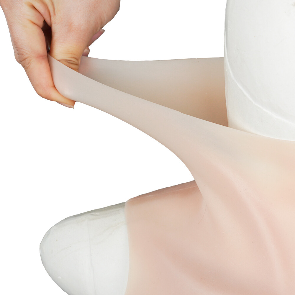C Cup Silicone Breast Forms Fake Vaginas Body Suit With Arms For Crossdresser