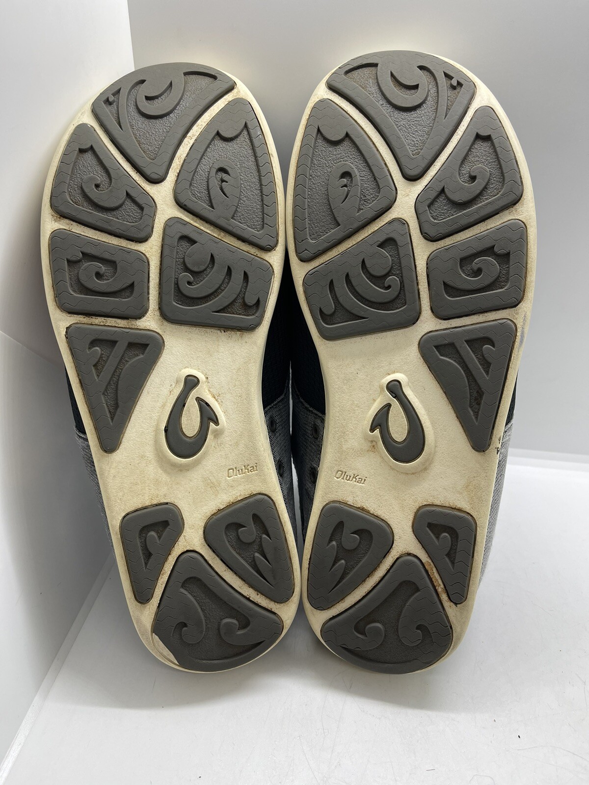 Olukai Men’s Nohea Moku 10283-lC6C Dark Shadow Blue Shoes Sneakers Size 10.5