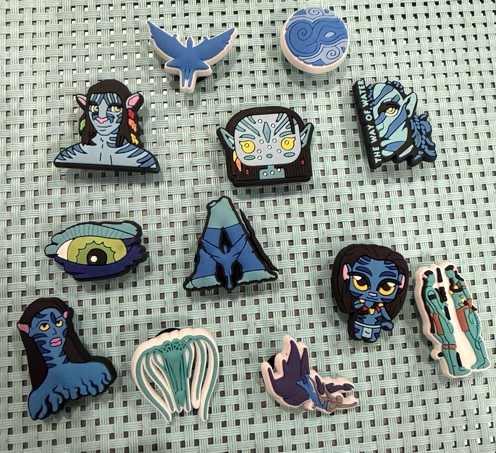 12 Pack Avatar Shoe Charms PVC