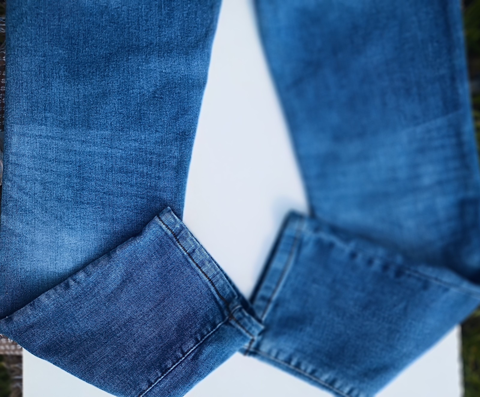 81 Company Mens Relaxed Denim Blue Jeans