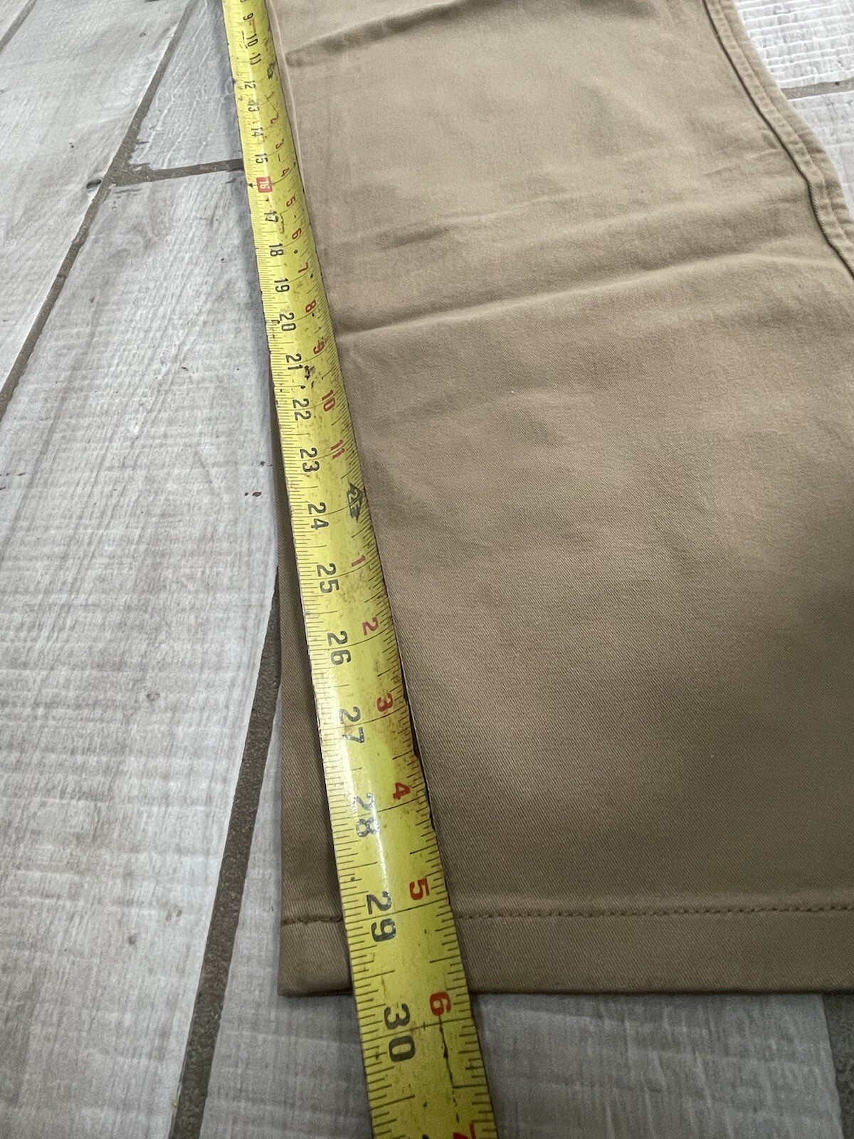 DOCKERS Men’s Classic Fit Signature Khaki Lux Cotton Straight Size 40×30