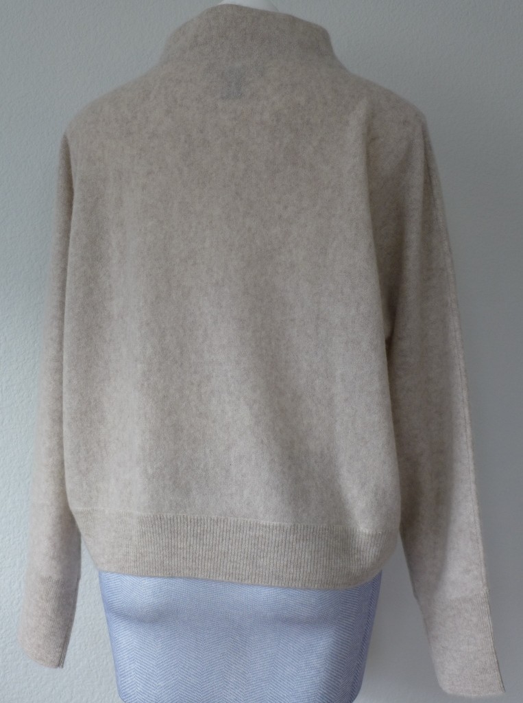 TAHARI Funnel Neck 100% 2-PLY Cashmere Sweater SOFT LUXE 5 Colors