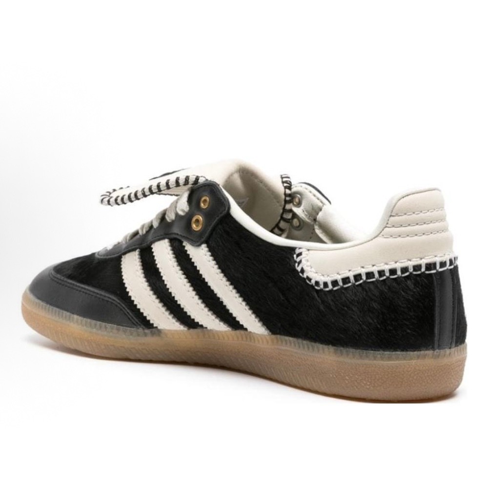 WALES BONNER x adidas originals Black Samba Pony Tonal for US Unisex Adults Size