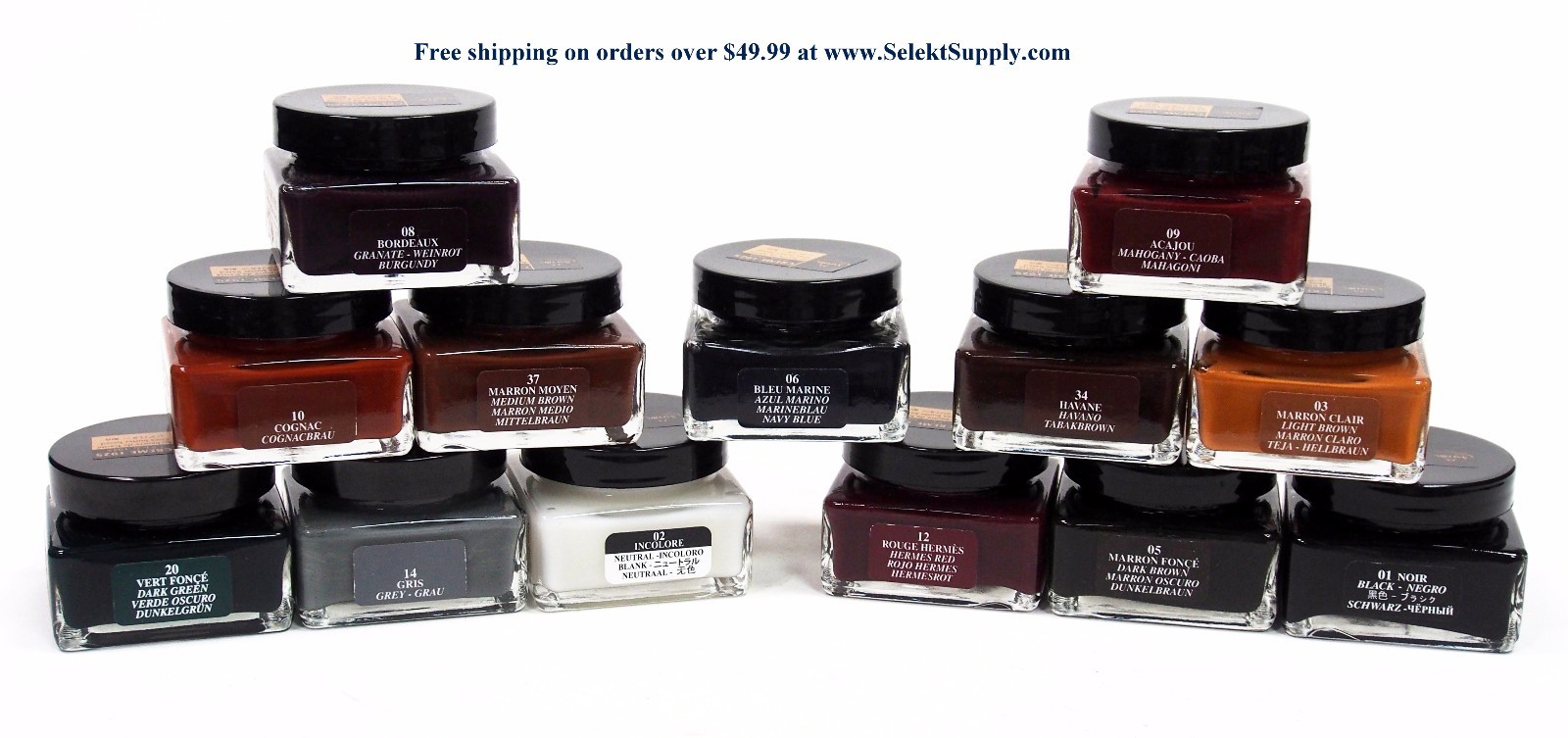 Saphir Medaille d’Or Pommadier Shoe Cream – 19 Colors to Choose From