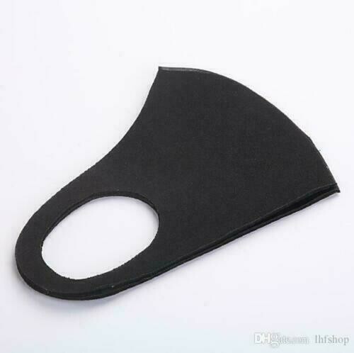 NEW black fashion face mask washable and reusable face cover unisex US SELLER