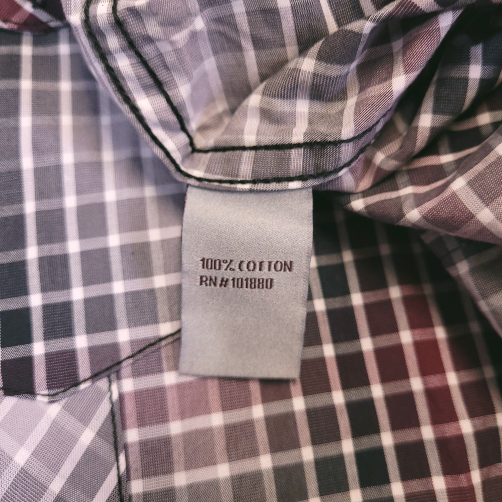 7D 7Diamonds Mens 3XL Button Up Small Window Dual Pocket Cotton