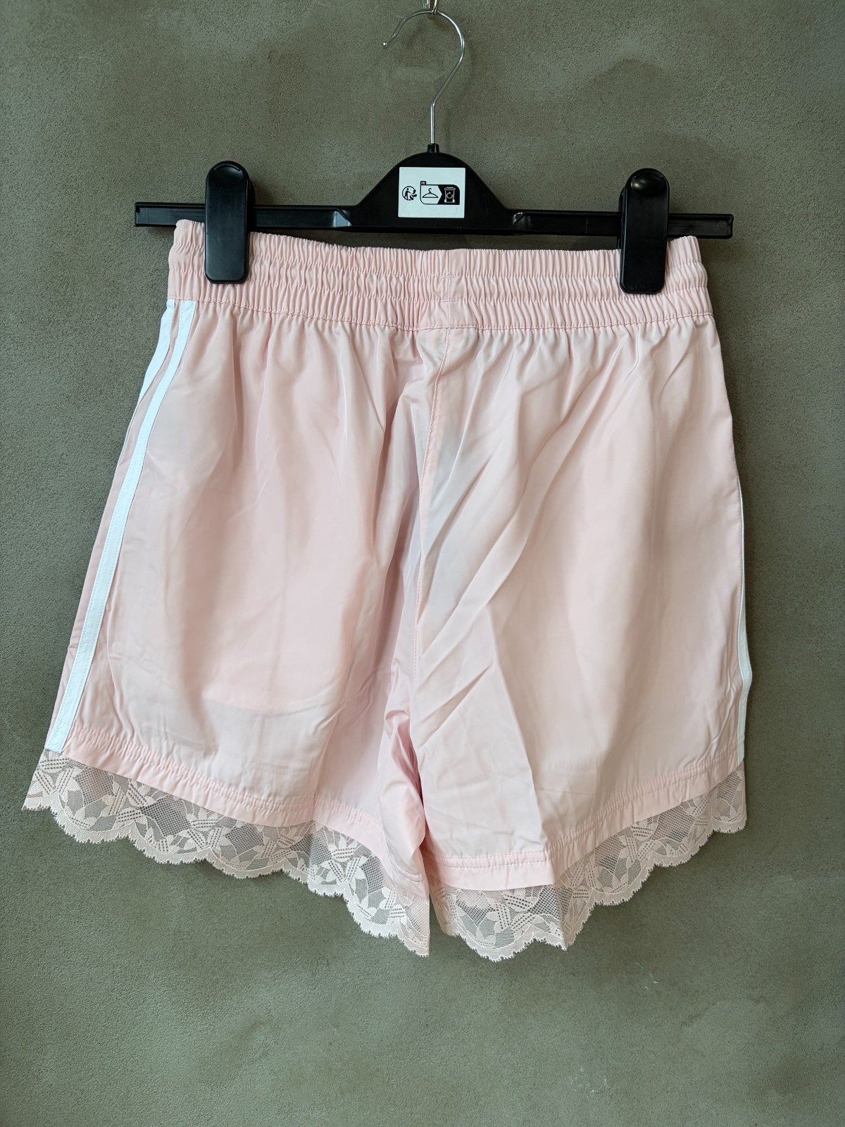 adidas Originals Lace Trim 3S Shorts Women Lifestyle Casual Short AsiaFit KQ6874