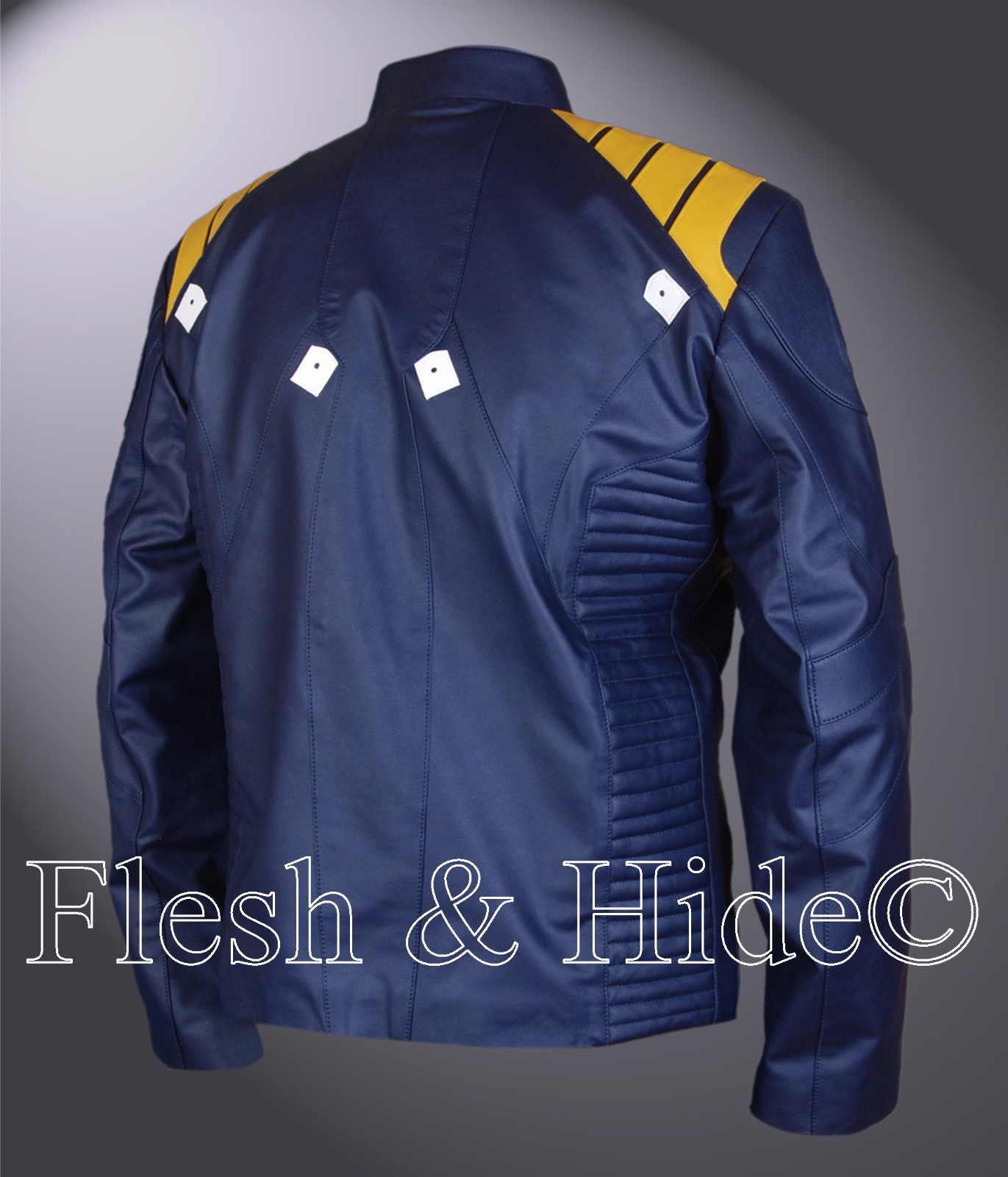 Dark Blue Chris Pine Star Trek Beyond Captain Kirk Jacket