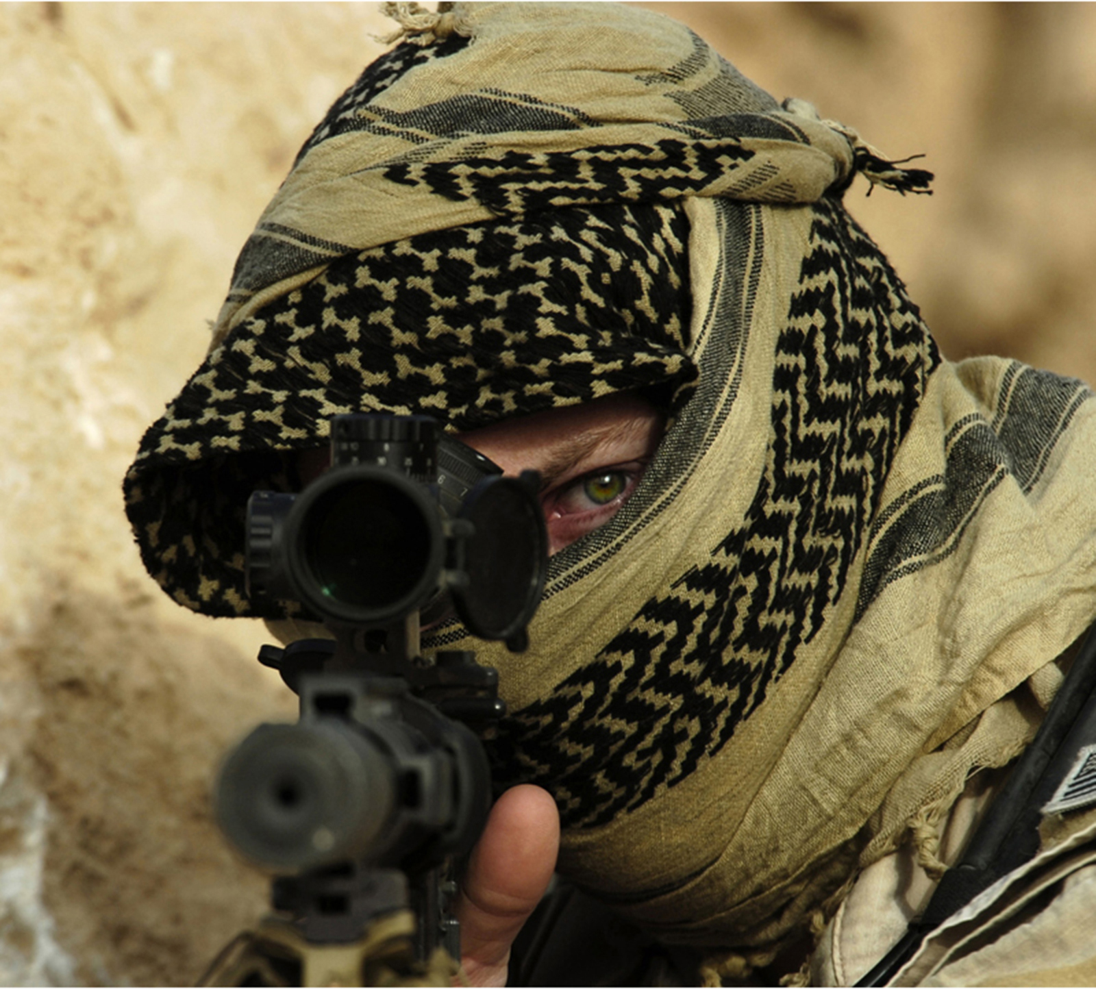 Military Army Shemagh Tactical Desert Keffiyeh Scarf 100% Cotton Scarves Roman