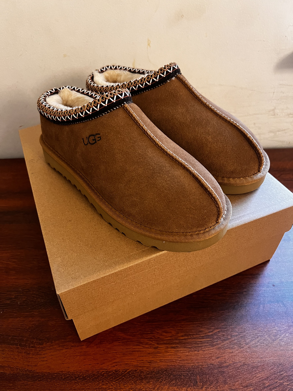 🩷 UGG Women’s Tasman II Slipper Chestnut Authentic Women’s Size USA Seller 🇺🇸