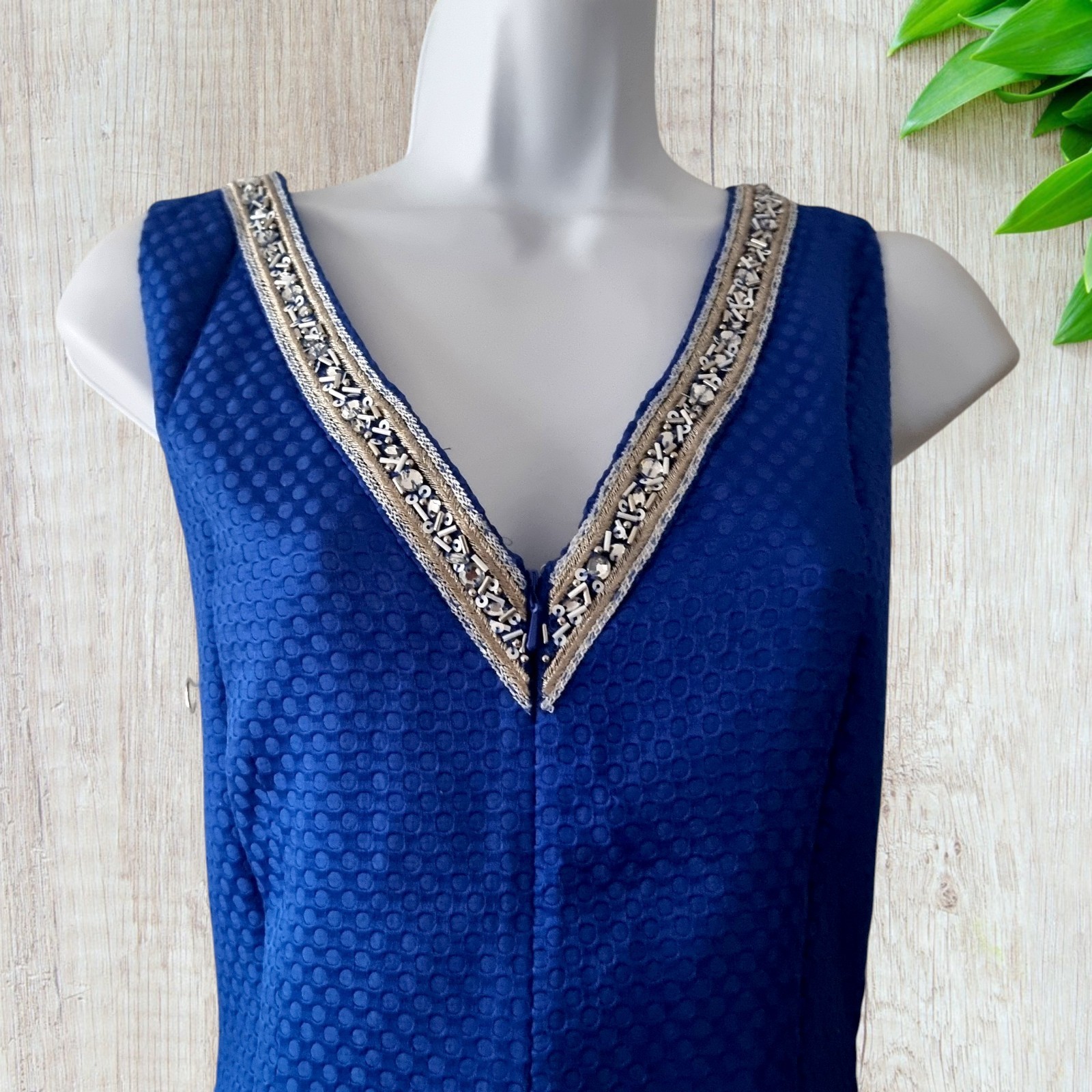 Monsoon Royal Blue Shift dress Size UK 10, Exc. Cond., RRP £99, Wedding, Formal