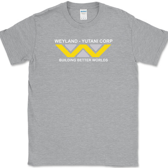 Weyland-Yutani Corporation T-Shirt Funny Aliens Movie Humor Graphic Tee