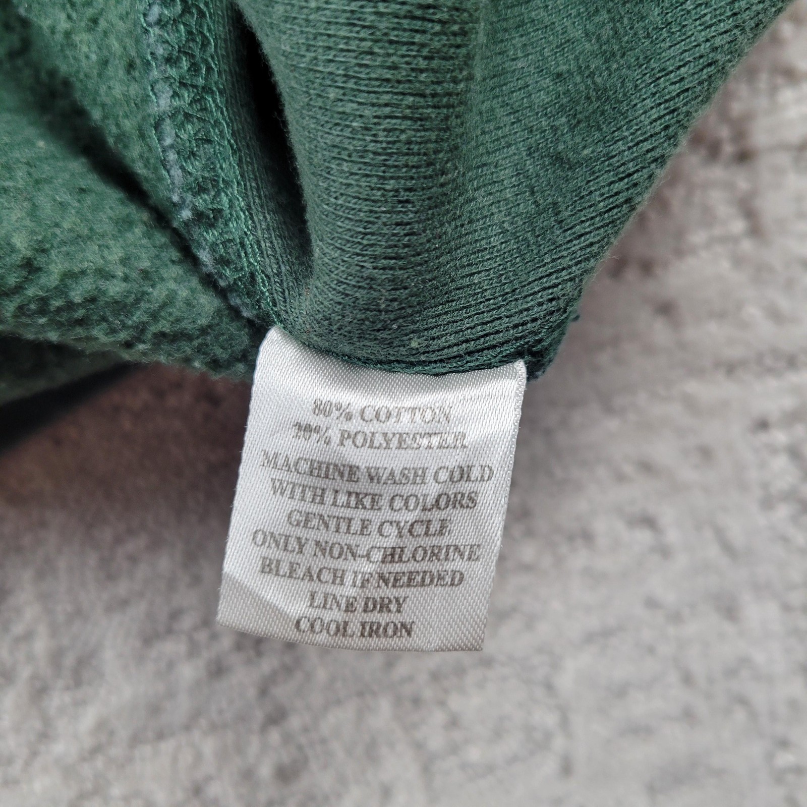 Bismarck BYC Sweatshirt Mens XL Green Embroidered City Graphic Pullover