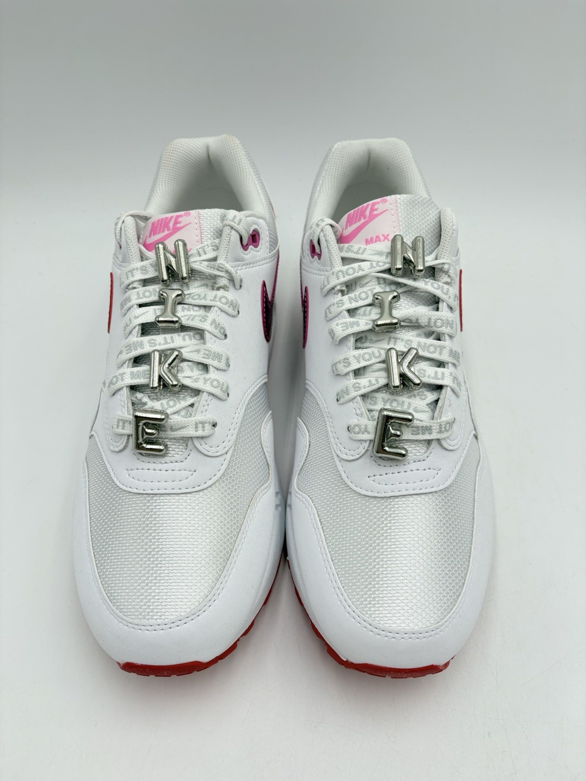 Nike Men’s Air Max 1 Premium Size 14 Valentine’s Day White | HV2303-100|