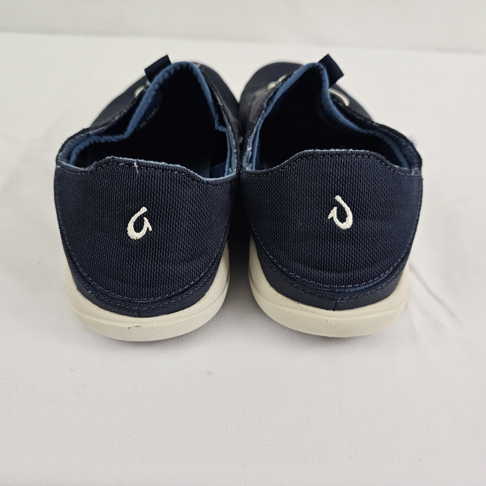 OluKai Moku Pae Boat Shoes Blue Mesh Lightweight Sneakers 10472-DE18 | Men’s 9.5