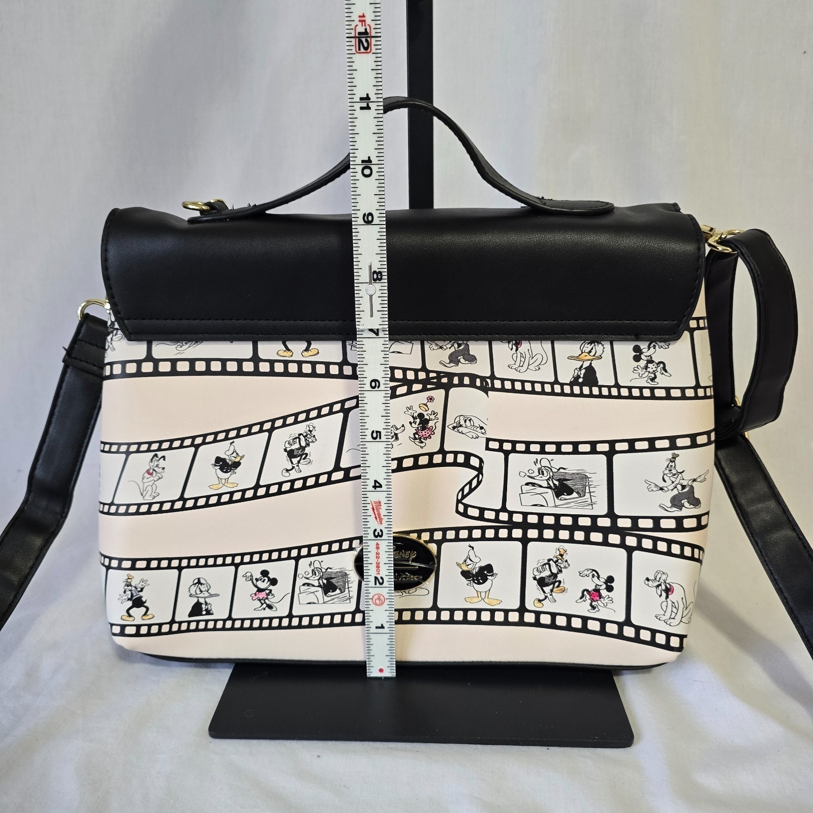 Her Universe Disney 100 Year Anniversary Satchel Mickey Mouse Friends Reel NWOT