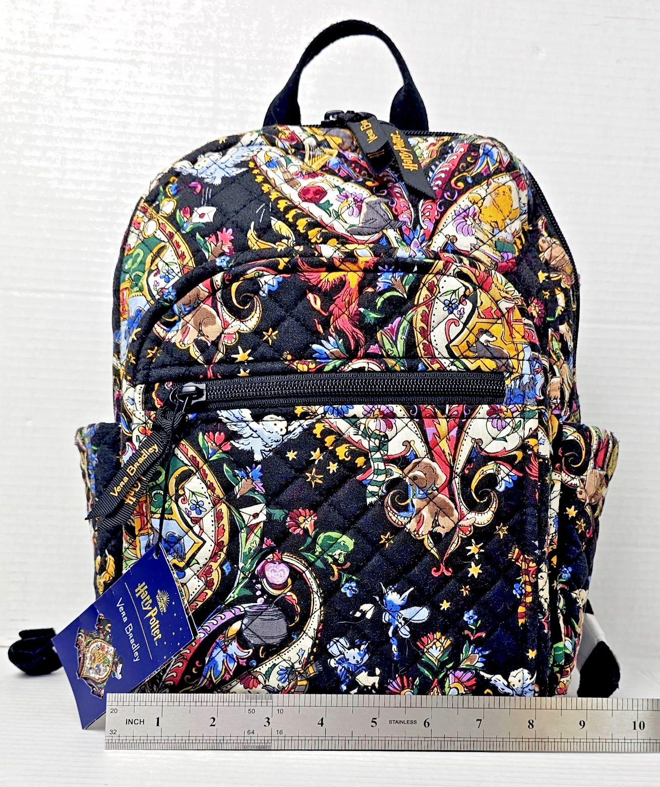 Vera Bradley Harry Potter Backpack in Cotton Friends at Hogwarts