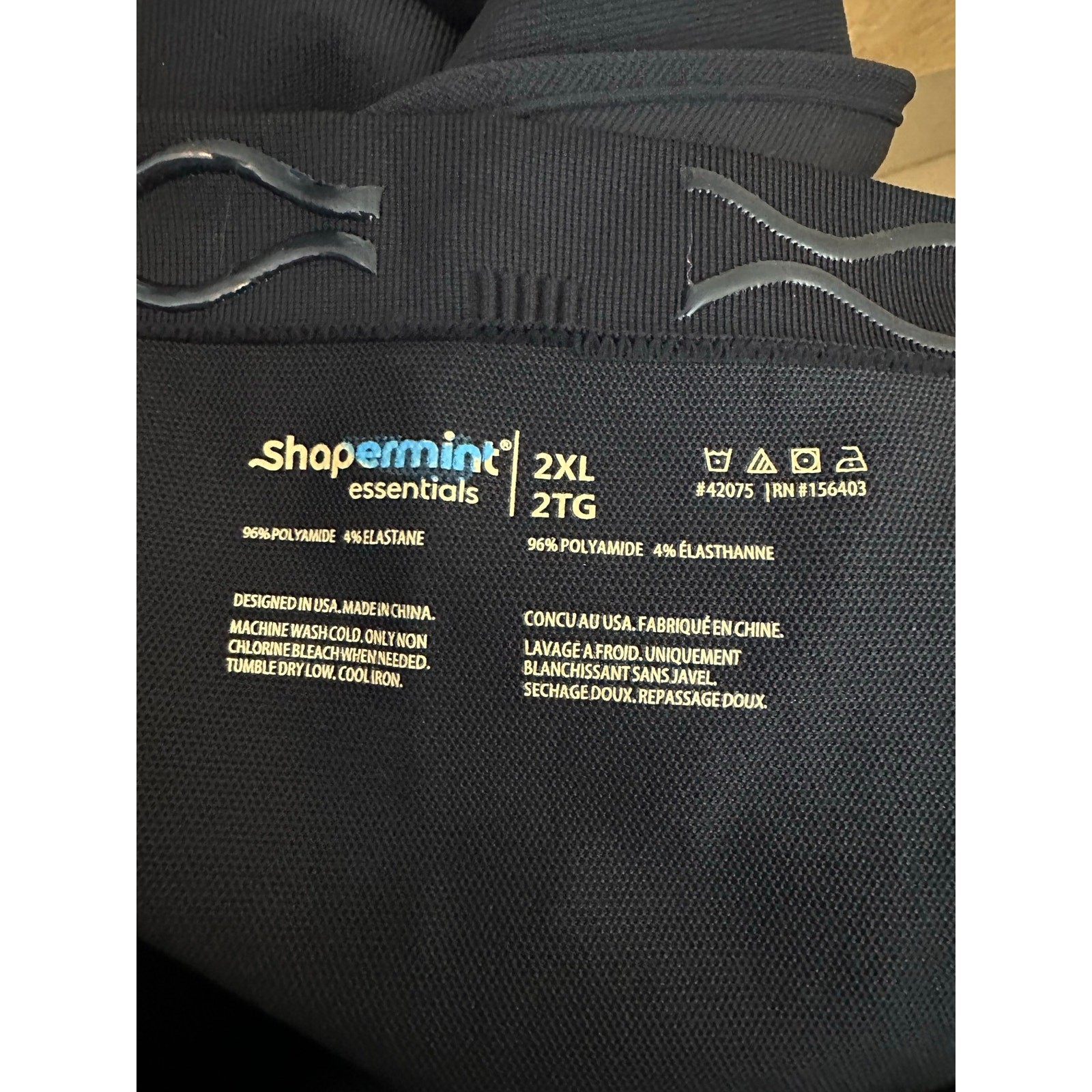 NWT Shapermint High Rise Shaping Leggings Pants 2XL XXL Black