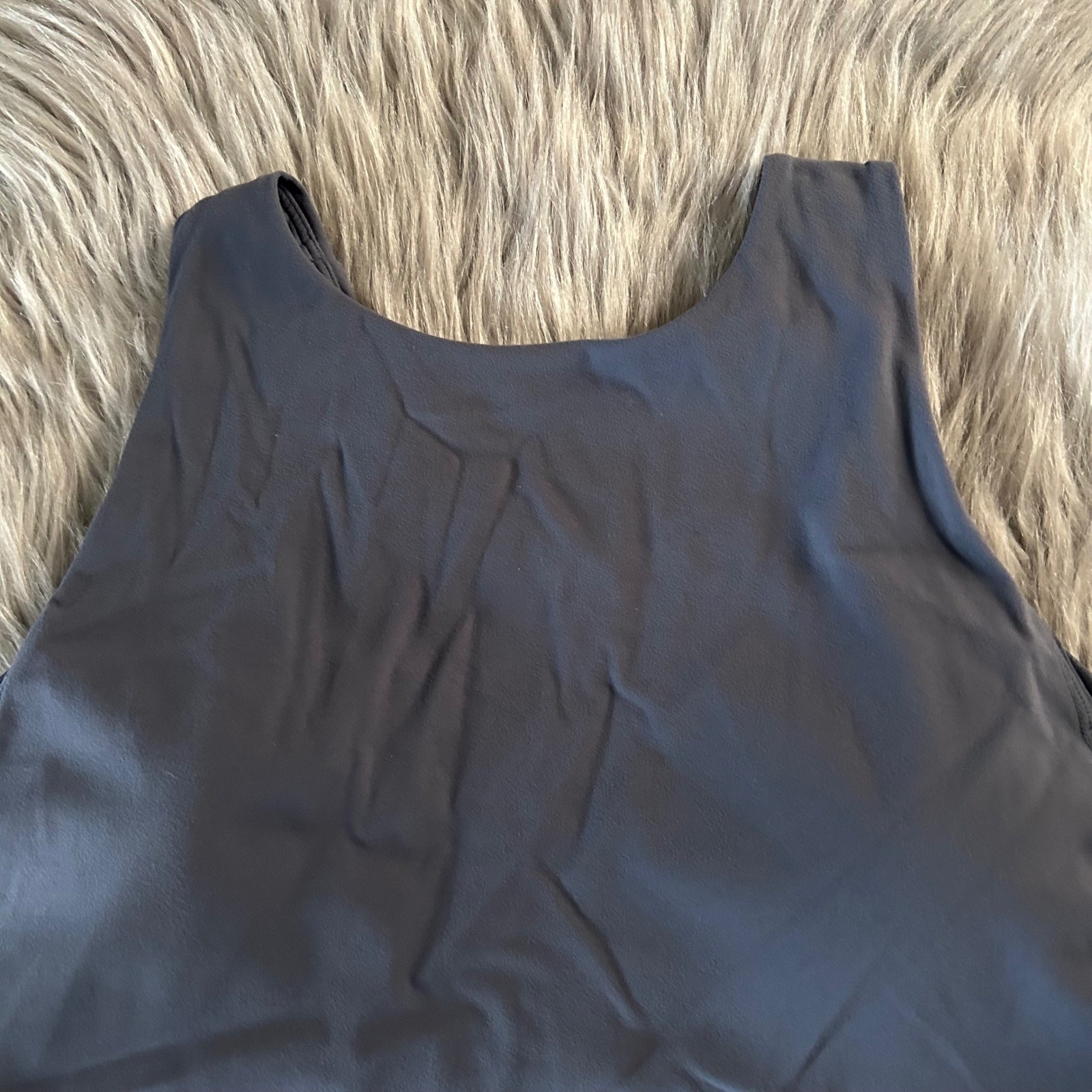 Avia Wireless Crop Sports Bra Women’s Size Medium (D-DD) Gray Moisture Wicking