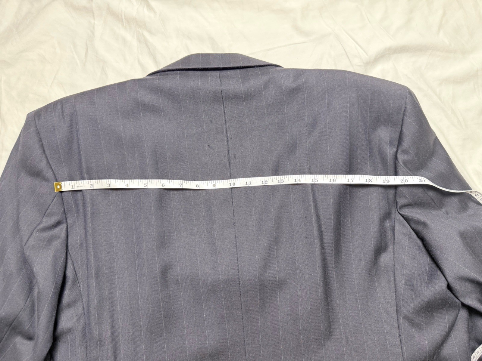 Vito Rufolo Suit Mens 48R 43×28 Made in Italy Lessona Super 100s 2 Piece Cuffed