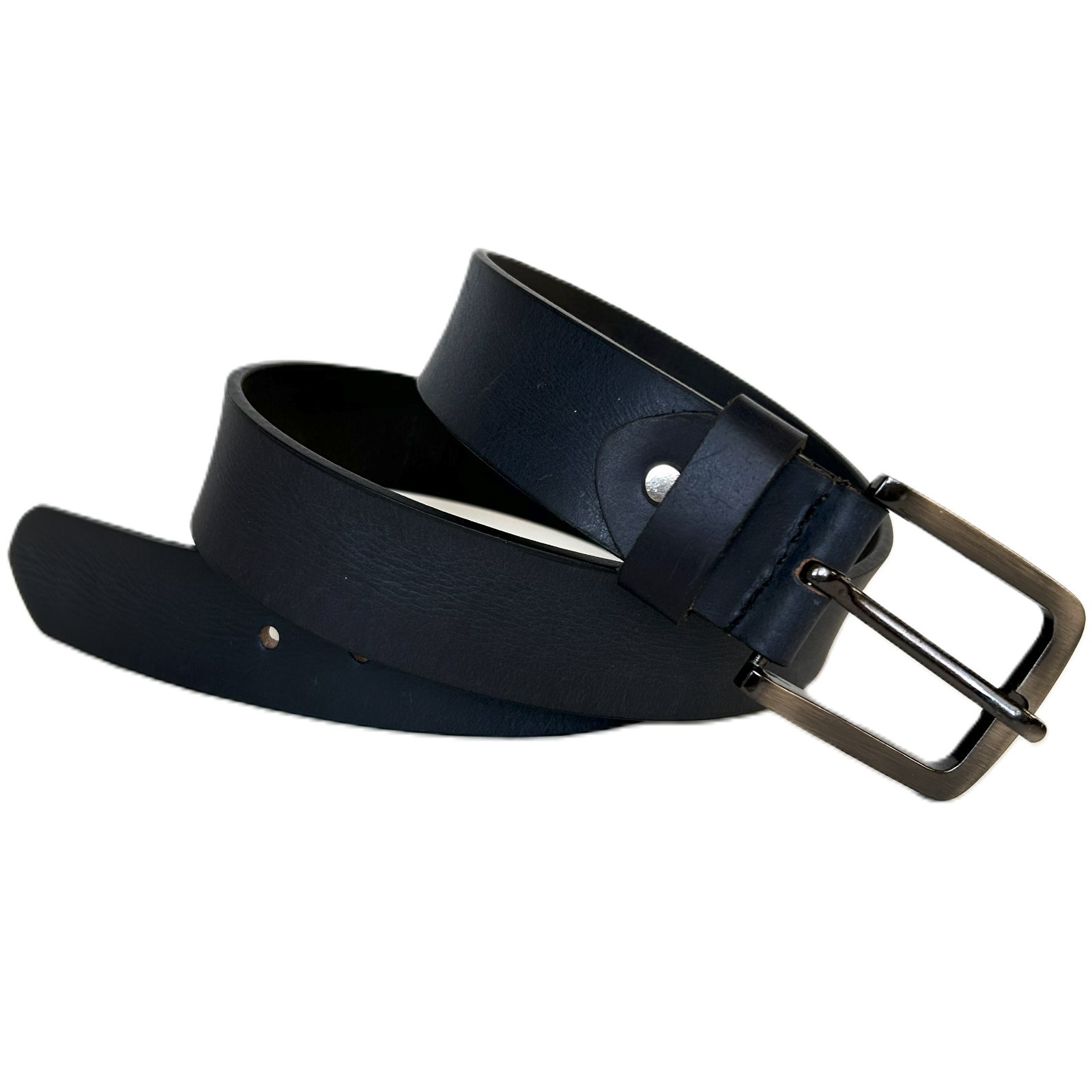 Men’s Genuine Buffalo FULL GRAIN Thick Leather Heavy Duty Belt 1.5″ width