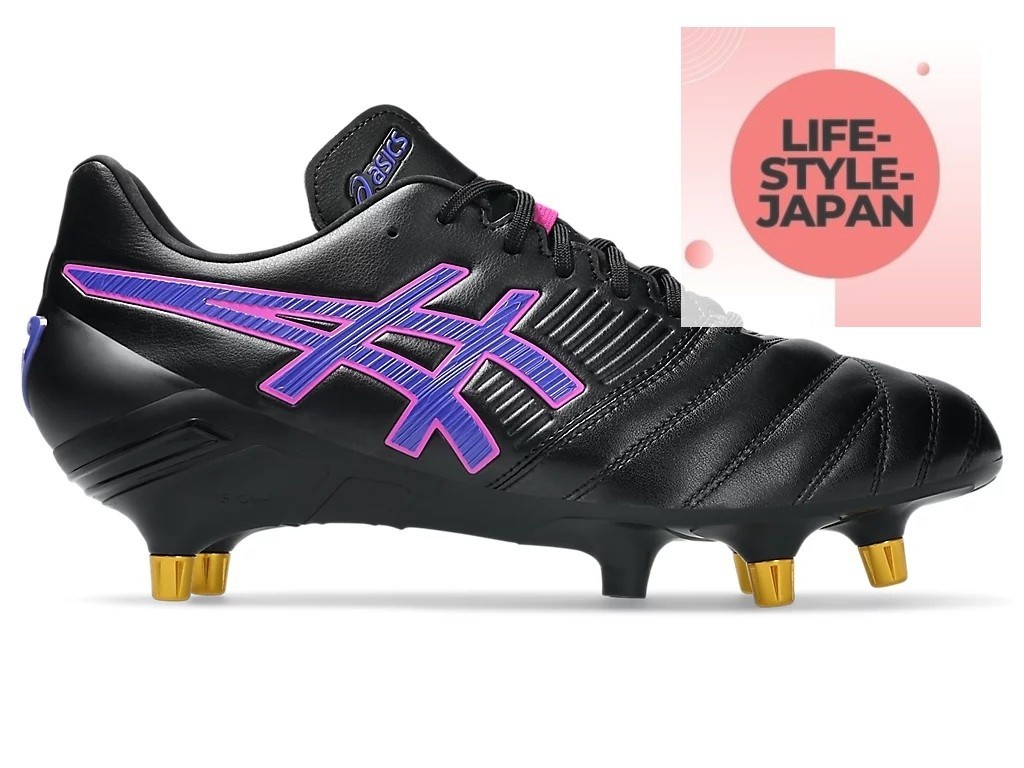 ASICS LETHAL RELENTLESS 1111A259 002 Black Cobalt Burst Men Rugby Shoes