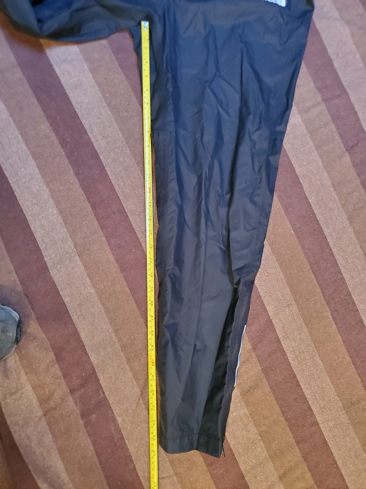 The North Face Men’s Antora Rain Pants size S, black, ultralight 4.8oz, no pckts