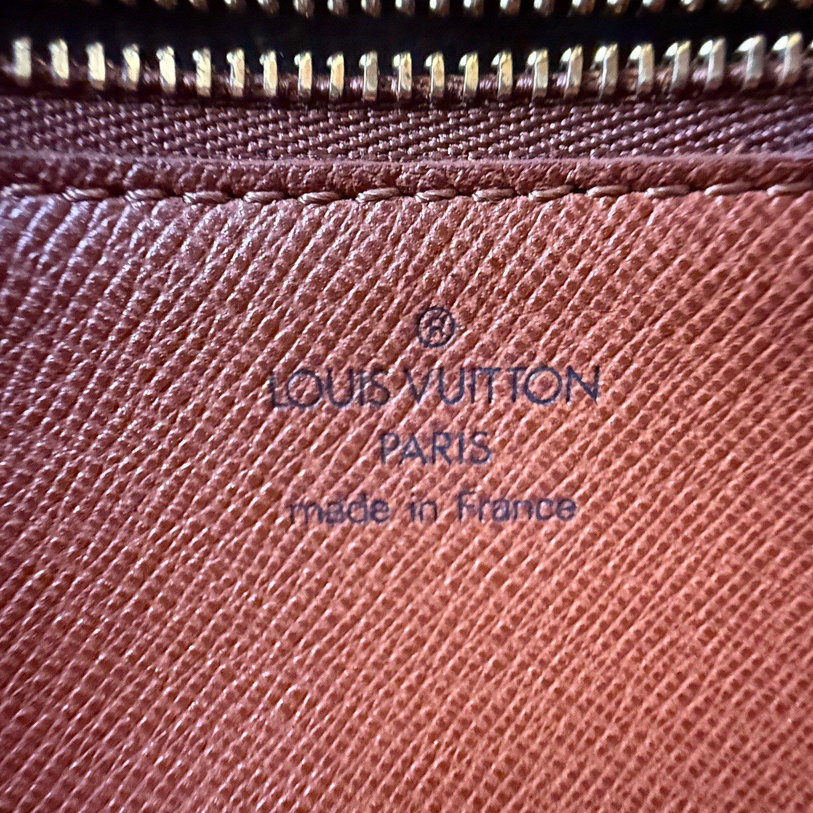 LOUIS VUITTON Marly Dragonne GM Handbag/Clutch Vintage Monogram Authentic