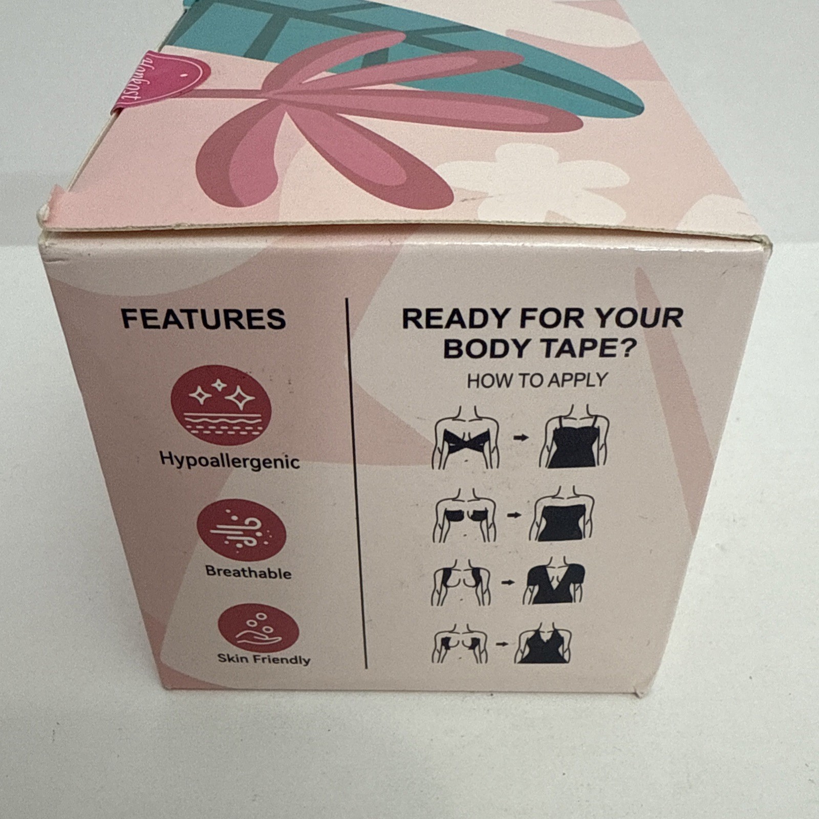 Boob Tape Breast Lift Tape for Large Breasts with 2 Pcs Nipple Covers Invisible