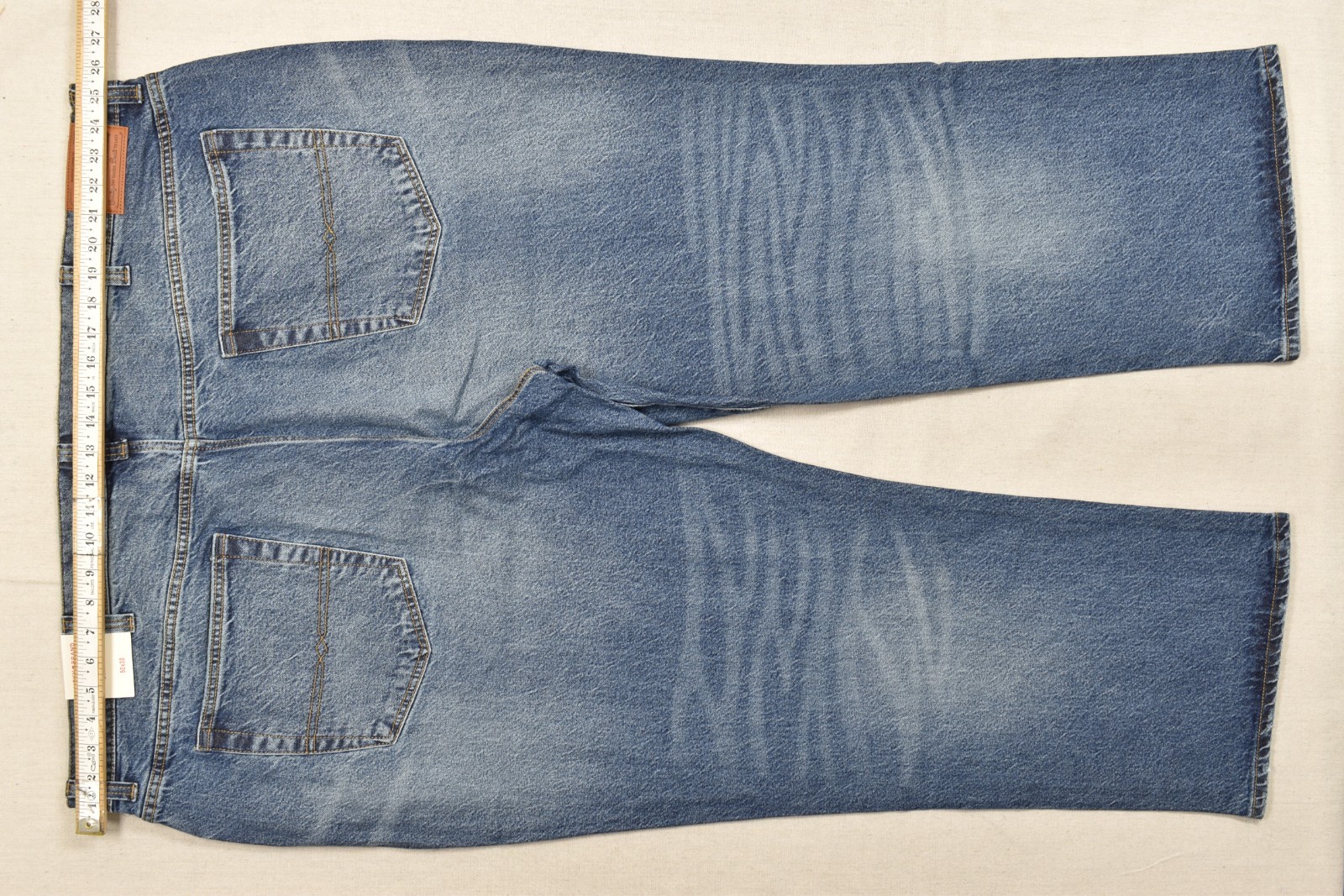 Lucky Brand Men’s 181 Relaxed Straight Denim Jeans Langham Blue Size 50×30 NEW
