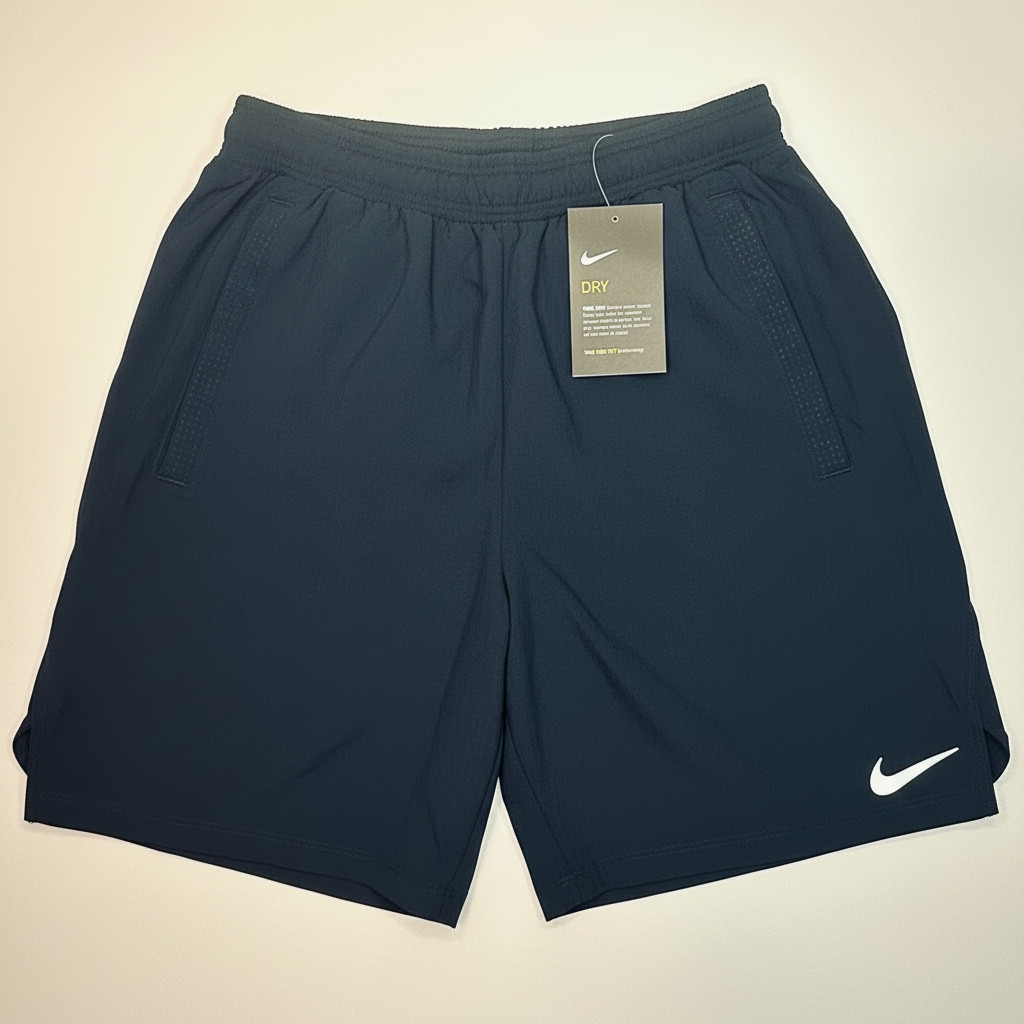 Nike Dri-Fit Training Active Short Draw String Gym Performance- Free Shipping