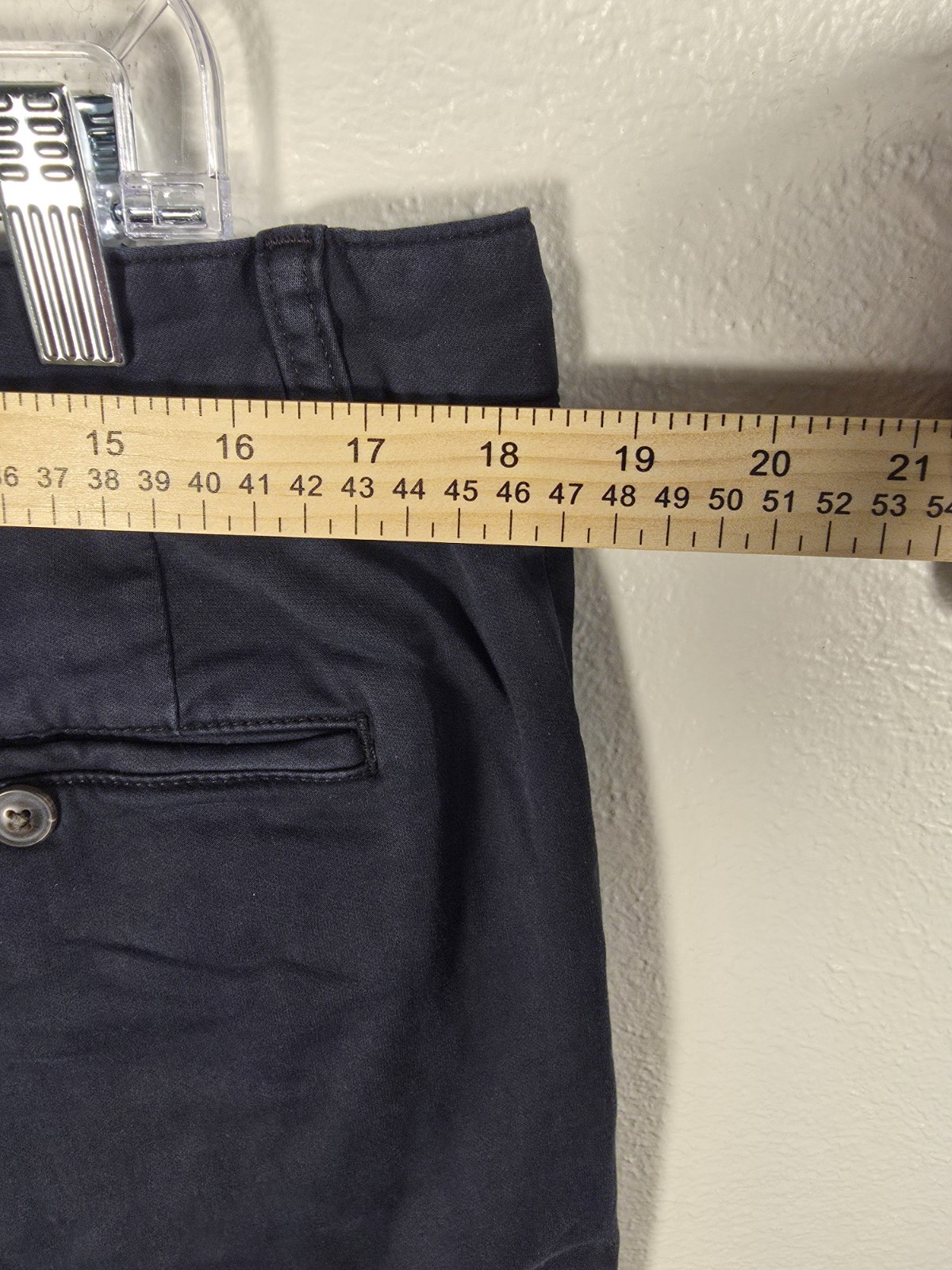 Polo Ralph Lauren Slim Fit Blue Chinos Men’s 37 x 32 Flat Classic Preppy Pants