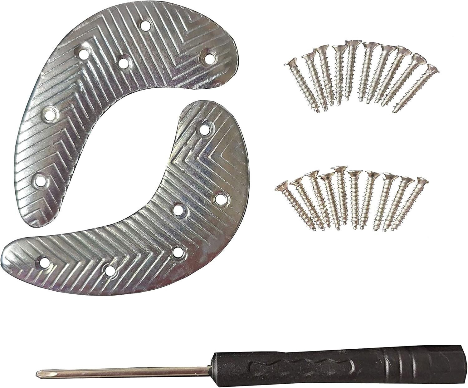 Sole Repair Kit for Men’s Shoe and Boot. Metal Heel Plates Nails. (M30)